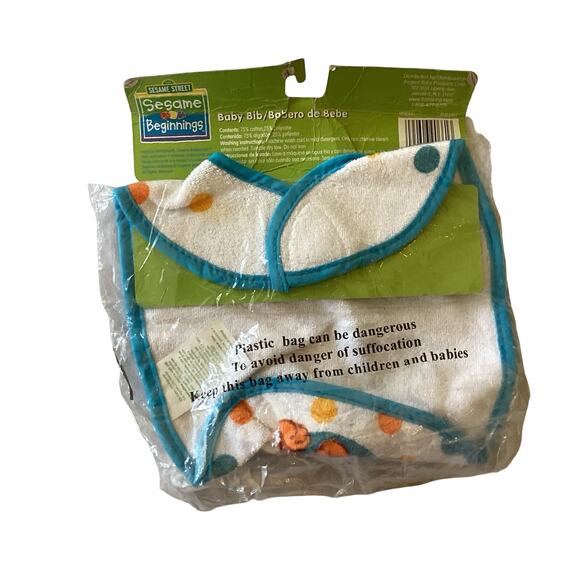 Sesame Street Big Bird Baby Bib - Picture 4 of 4